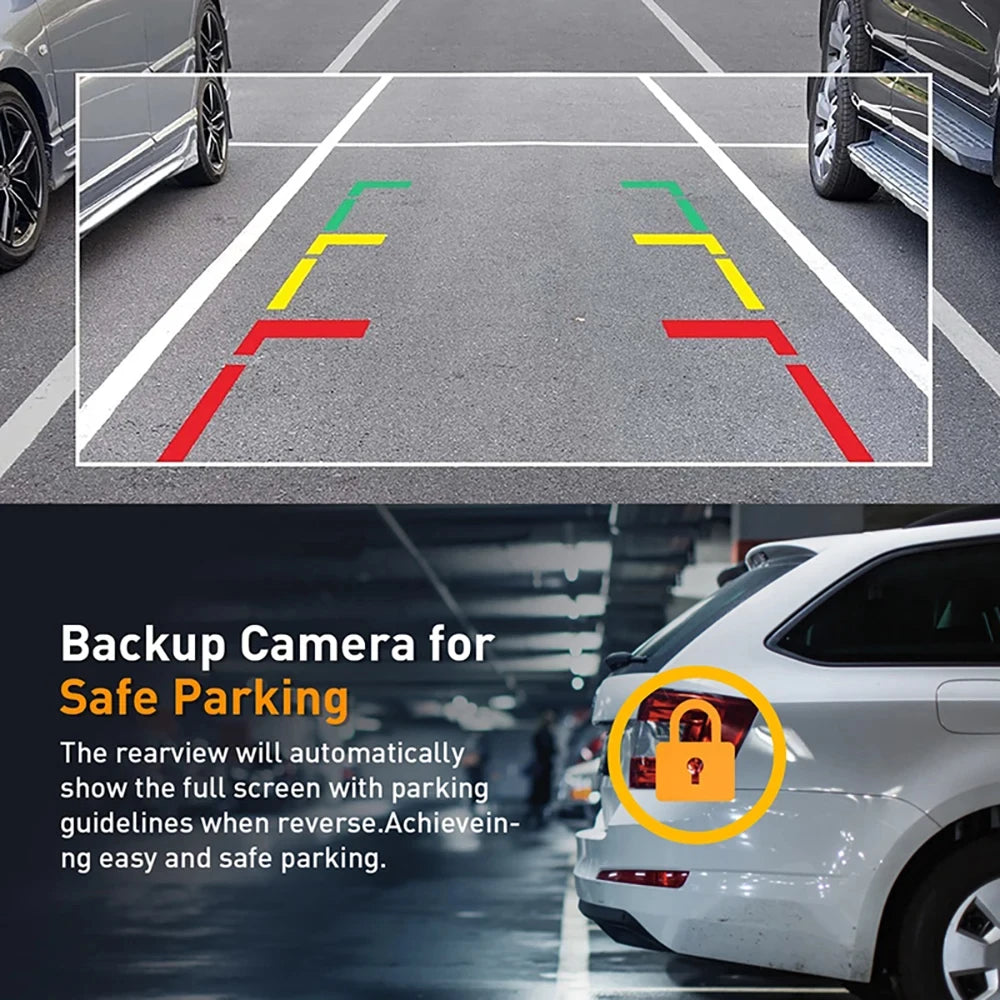 Dash Cam for Cars WIFI APP Car DVR 2/3lens Front Camera Video Recorder Rear View Camera for Vehicle Black Box Car Assecories