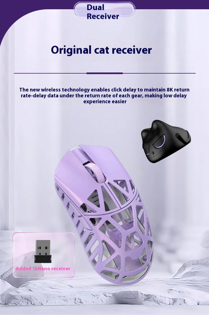 New WLMouse BEAST X MINI Pro Mouse Dual Mode Wireless Mouse Custom PAW3950 8000Hz Magnesium Alloy Gaming Mice FPS PC Accessories