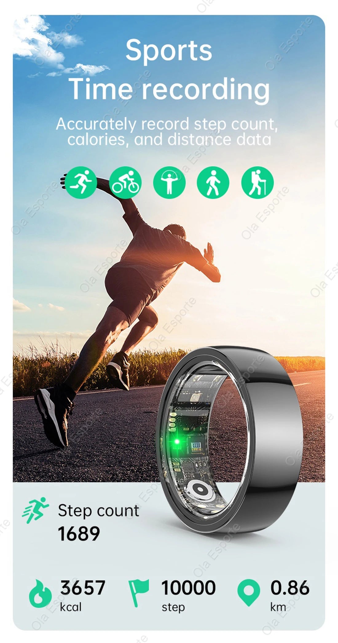 New Ceramic Smart Ring 2025 Men Women Gesture Swing Take Photos Heart Rate Blood Oxygen 5ATM Waterproof Multi-sport Mode Rings