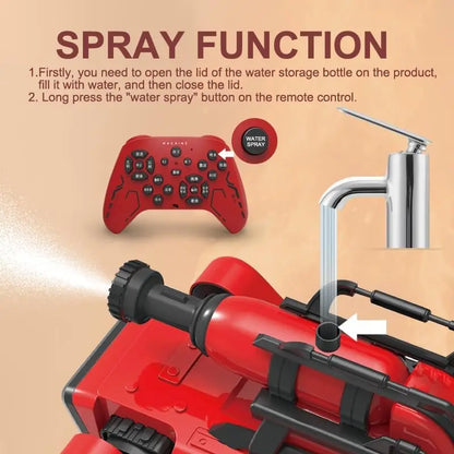 RC Mechanical Dog Multifunction Electric Intelligent Robot Dog with Turret Educational Toy Bionic Smart Robot Toy Gift ﻿