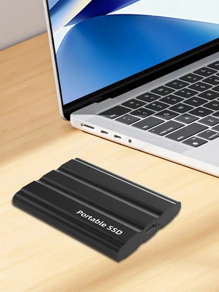 Portable Hard Drive External HDD High Speed 1TB Large Capacity Metal Hard Drive  Portable SSD Hard Disk for Phone Loptop
