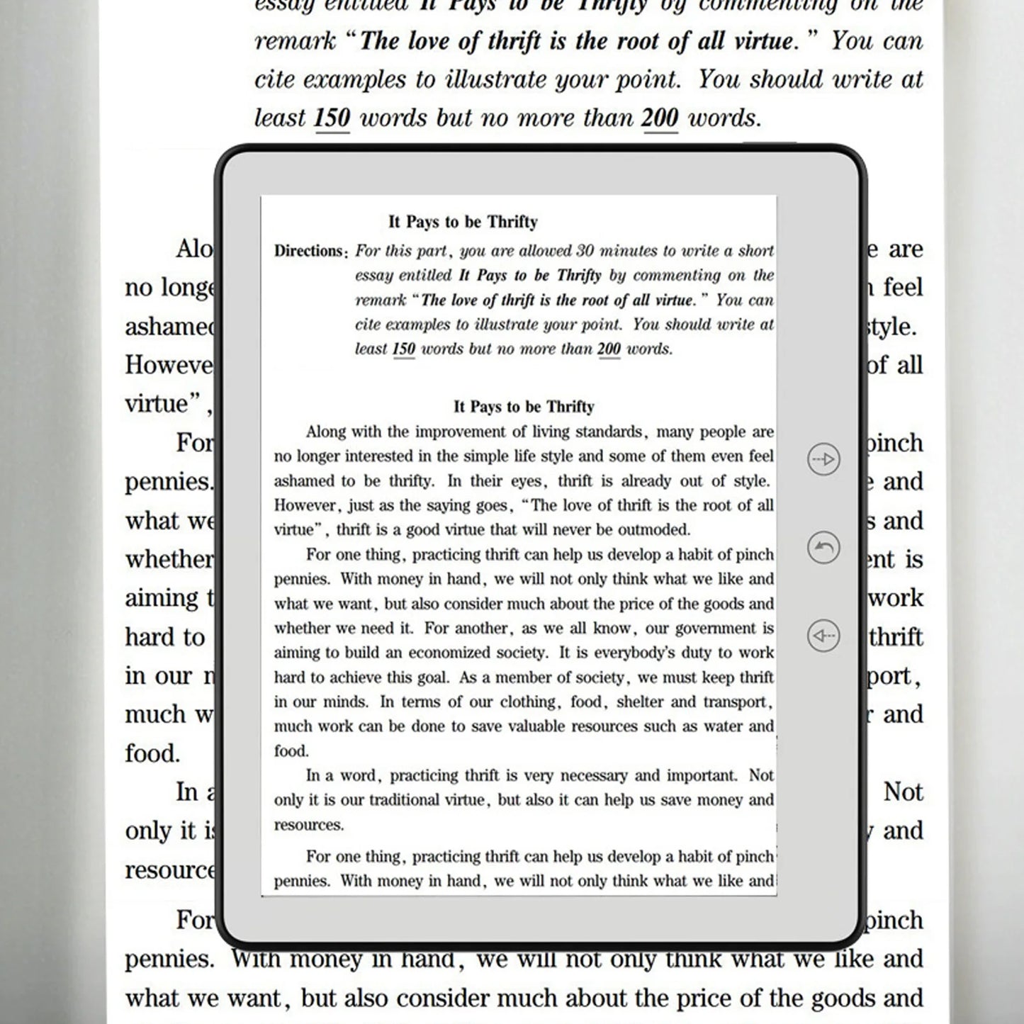 BK576 5.76 Inch  Open E Book Reader for Android 8.1 1GB 16GB Eye Friendly E Reader Digital Book Reader E Book Reader