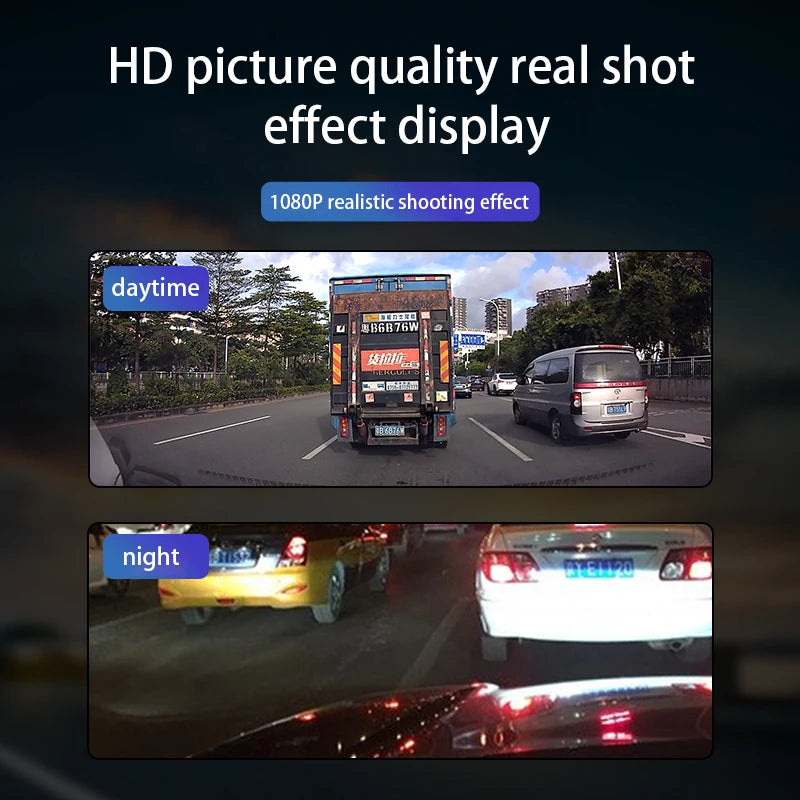 Dash Cam Car USB ADAS DVR HD1080P Special for Android Multimedia Player Dual-lens Front Rear 170 Degree Recorder Reverse Vision