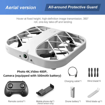 Xiaomi H107 Drone Mini Pocket Small Quadcopters Remote Control Helicopter 4K 8K With HD Camera Fpv Drones Christmas Gift For Kid