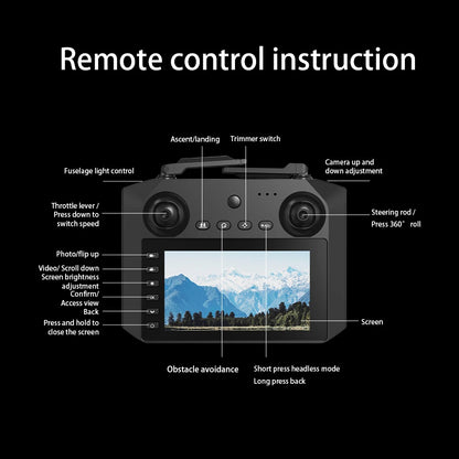 2025 New M22 M33 MAX Drone 5KM 8K Professional HD Camera Aerial Photography 360° Obstacle Avoidance Brushless FPV Quadcopter Toy