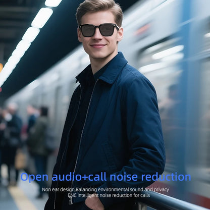 New Smart Glasses 500W HD Camera 1080P Video/Photo Record AI Translation Waterproof Bluetooth Call Smart Glasses Women Men