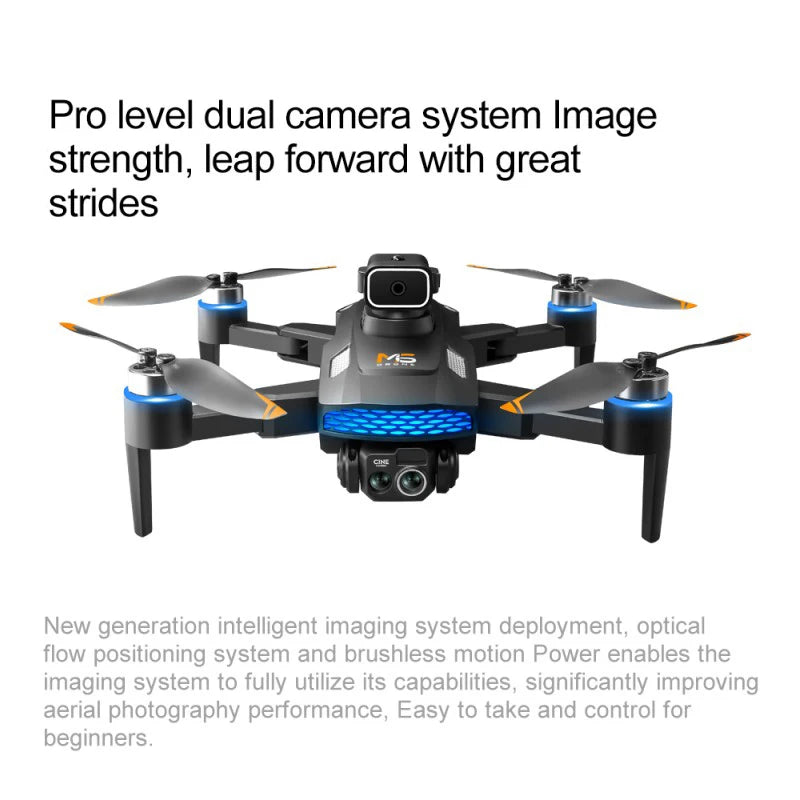 Xiaomi M6 RC Drone 8K Aerial HD Dual Camera 5G WIFI Intelligent Obstacle Avoidance With Screen GPS Ruturn Brushless Power Drone