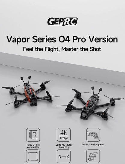 GEPRC Vapor X5/D5 HD O4 Pro FPV Drone 5Inch O4 Air Unit VTX 4K 60A 4IN1 ESC XT60 1960KV Motor RC Quadcopter Freestyle Drone