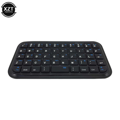 Bluetooth 3.0 Keyboard Rechargeable Mini Slim Travel Size Wireless Keypad Small Portable 49 Keys Keyboard for Tablets Smartphone