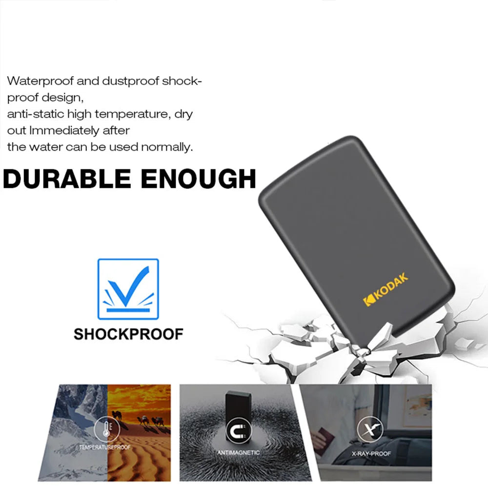 External Mechanical Hard Drive P150 USB3.0, high-speed transmission, stable and durable, suitable for backup and storage