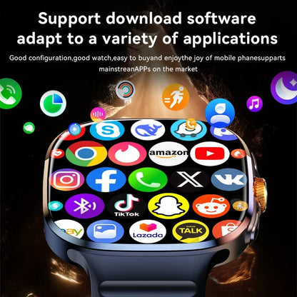 5G/4G Full Network Smart Watch 2.40 inch Big Screen HD Video Call 8GB+128GB RAM 2100mAh Google Play WIFI GPS Sim Card Smartwatch