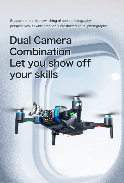 XT808 Drone 4K Professional 8K Camera with 5G WiFi FPV Dron Screen Remote Control Brushless Obstacle Avoidance  RC Quadcopter