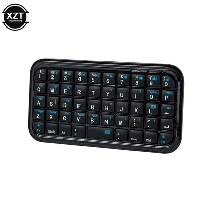 Bluetooth 3.0 Keyboard Rechargeable Mini Slim Travel Size Wireless Keypad Small Portable 49 Keys Keyboard for Tablets Smartphone
