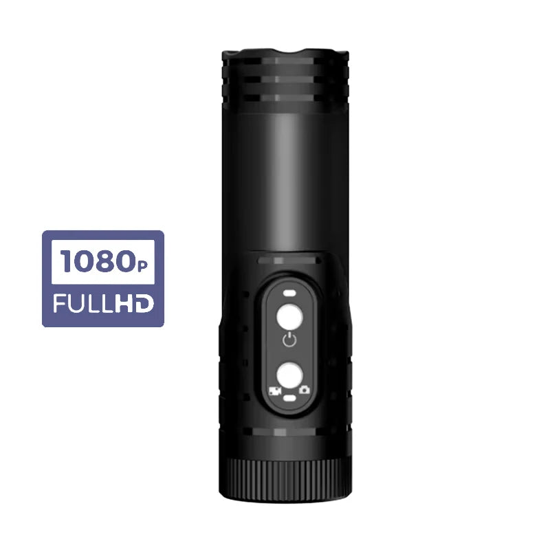 4K Mini Sport DV Action Sport Camera Flashlight Helmet Full HD 1080P Video Ideal Bodycam for Bike, Cycle, Motorcycle Camcorder