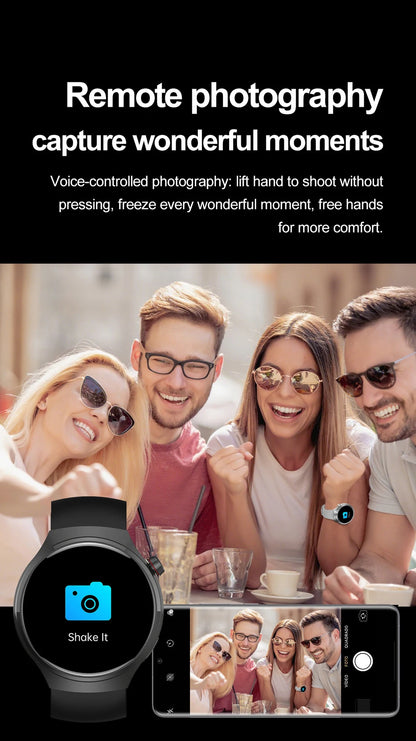 2025 New Fashion Ladies Smart Watch Full Screen Touch Health Monitoring Waterproof Blue Call Smartwatches Android IOS