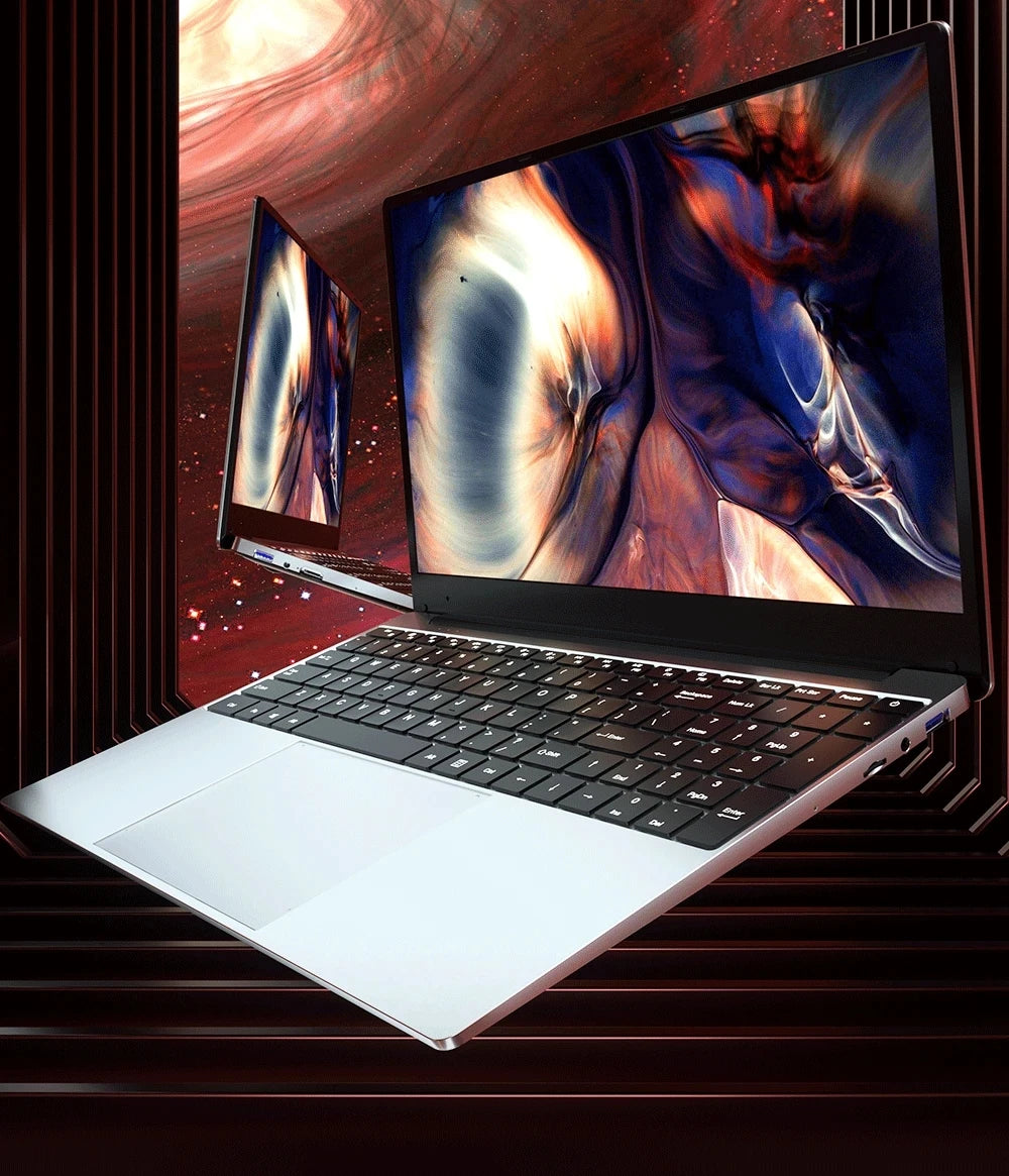 CARBAYTA AMD Ryzen 7 2700U Laptop - 36GB RAM 2TB SSD Metal Body Bluetooth Windows 11 pro Gaming IPS Portable Computer