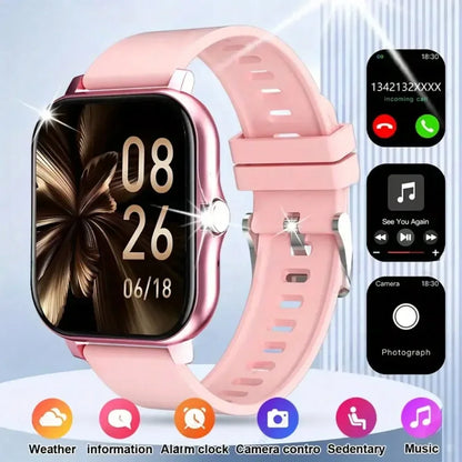 2025 Smart Watch 1.83'' Touch Screen - Bluetooth Calls, Heart Rate/Sleep Monitor, 50 Sports Modes, Waterproof