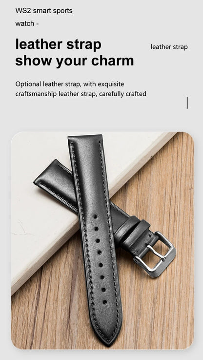 2025 New Women Bluetooth Call Smart Watch Heart Rate Blood Pressure Monitoring Smartwatches IP67 Waterproof Men Smartwatch+Box