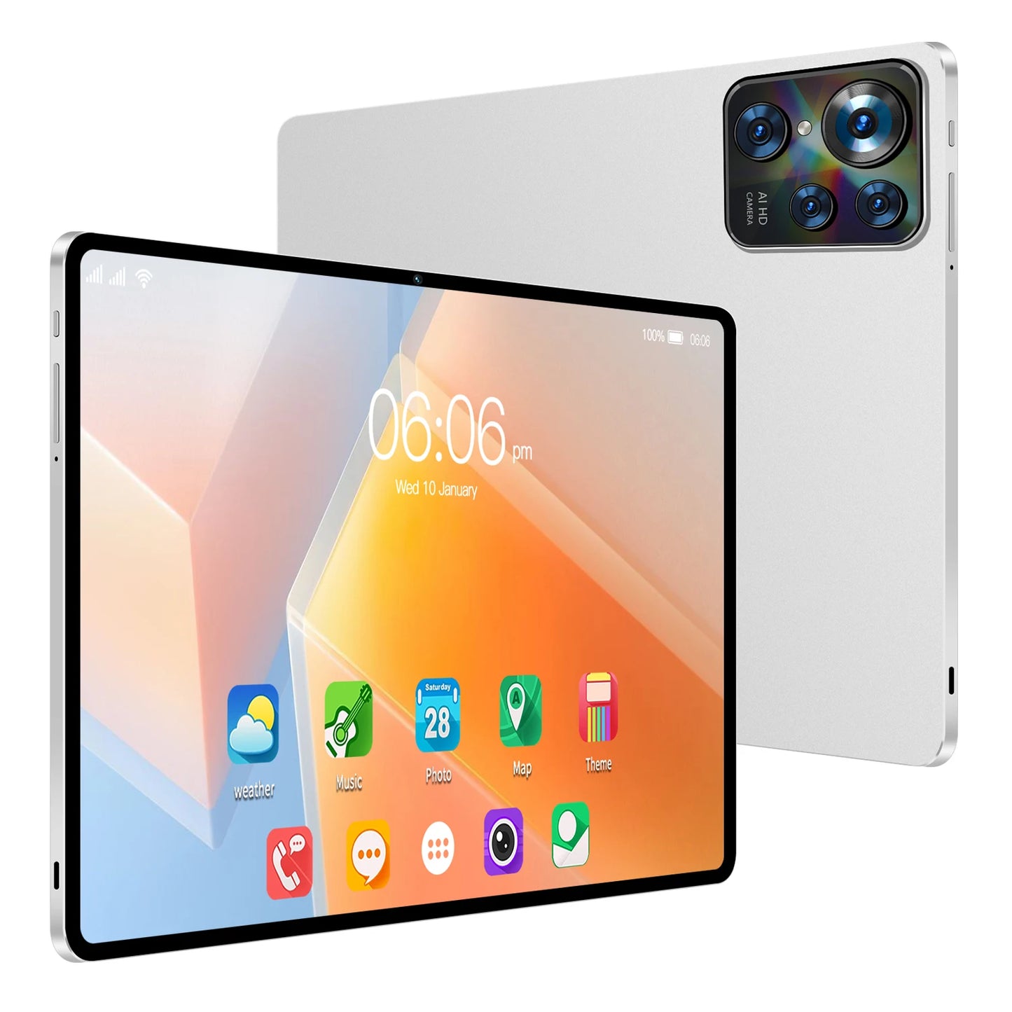 Best-selling tablet Android 15 2024 eight-core dual camera 5G Wifi memory 16GB 512GB battery 12000 mAh smart tablet