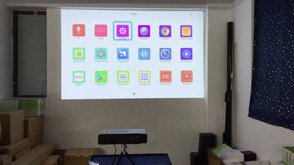 Smartldea V6 3D 4K Projector Android Wifi Daytime Proyector native 1280*800 Auto Focus Full HD 1080p portable smart game Beamer