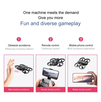 For Xiaomi D16 Mini Drone 8K HD Dual Camera Profesional 180° Electric Adjustable GPS Positioning Obstacle avoidance Bushless UA