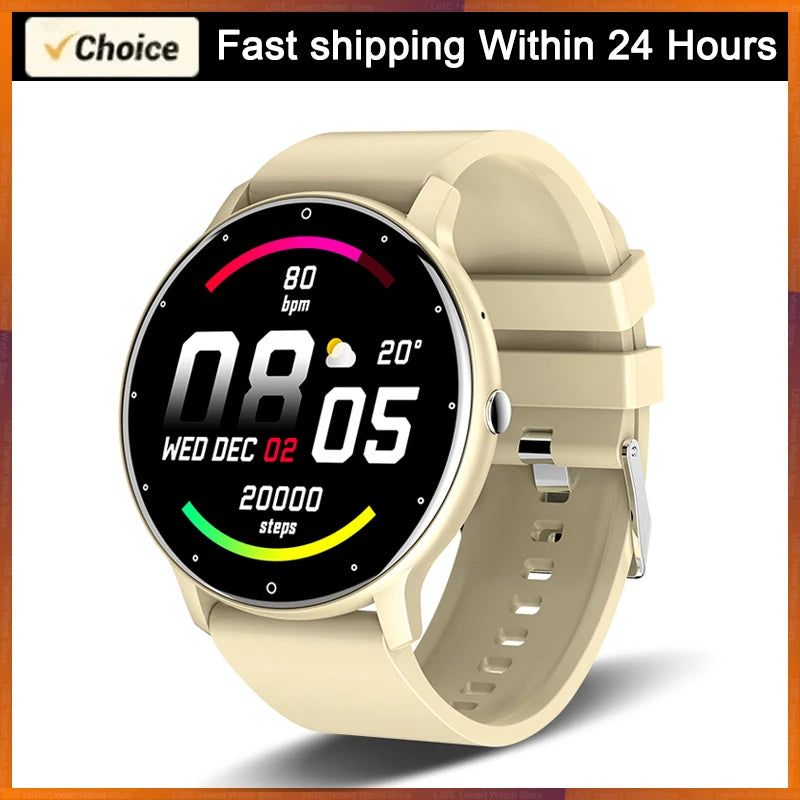 LIGE 2025 For All Smartphone Connections Women Smart Watch Real-time Weather Forecast Activity Sports Ladies Smart Watch Man