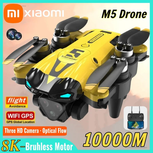 Xiaomi M5 Drone Professional Three Camera 360° Obstacle Avoidance Photography Optical Flow Positioning Brushless Security Drone