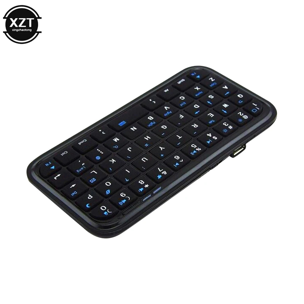 Bluetooth 3.0 Keyboard Rechargeable Mini Slim Travel Size Wireless Keypad Small Portable 49 Keys Keyboard for Tablets Smartphone