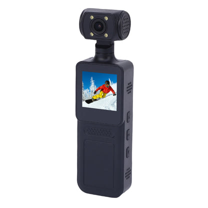 Action Camera 135 Degree Wide Angle 180 Degree Rotating Lens 40MP HD 1.3 Inch Screen Handheld Sports Camera with APP for Travel