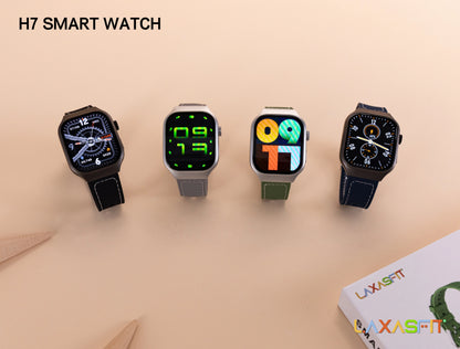 LAXASFIT New Curved Screen Women's Smart Watch 2.01'' AMOLED HD Touch Screen Bluetooth 5.3 Voice Call Men's Fitness Smart Watch