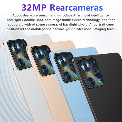 Best-selling tablet Android 15 2024 eight-core dual camera 5G Wifi memory 16GB 512GB battery 12000 mAh smart tablet