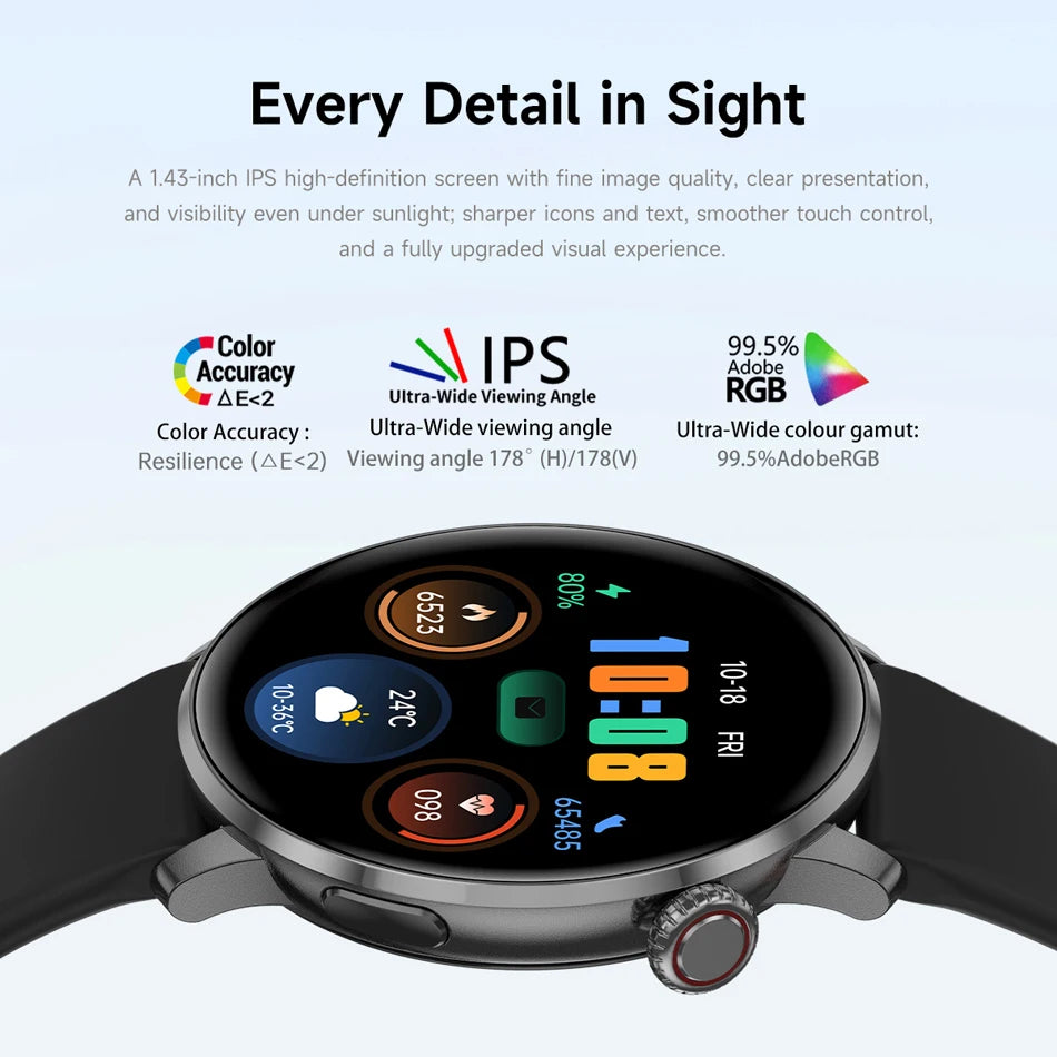Fashion Women Bluetooth Call Smart Watch DIY Dial Health Monitoring Full Screen Touch Smartwatches 2025 New Android IOS