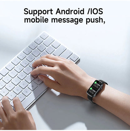 1.47inch Smart Watch Men Women Smart Bracelet Heart Rate Step Count Sports Health Monitoring Waterproof Men's Sports Smart Watch