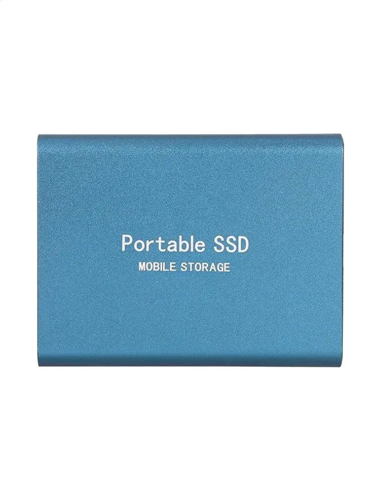 500GB Portable SSD High Speed External Hard Drive Portable Hard Drive Lightweight Design Mass Solid Drive for Phone Laptop
