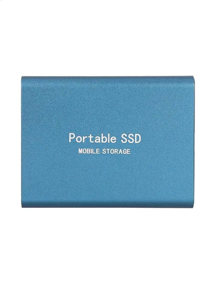 500GB Portable SSD High Speed External Hard Drive Portable Hard Drive Lightweight Design Mass Solid Drive for Phone Laptop