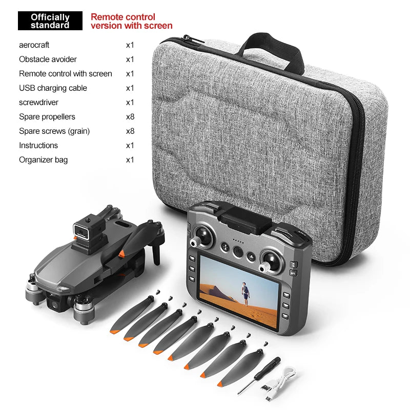 Beast SG601 PRO With Screen GPS Drone Aerial 8K HD Professional Quadcopter Obstacle Avoidance Brushless Remote Control Aircraft