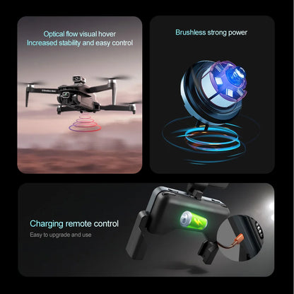 Xiaomi Mijia New V168 Drone Professinal Three Camera Wide Angle Optical GPS Localization Four-way Obstacle Avoidance Quadcopter