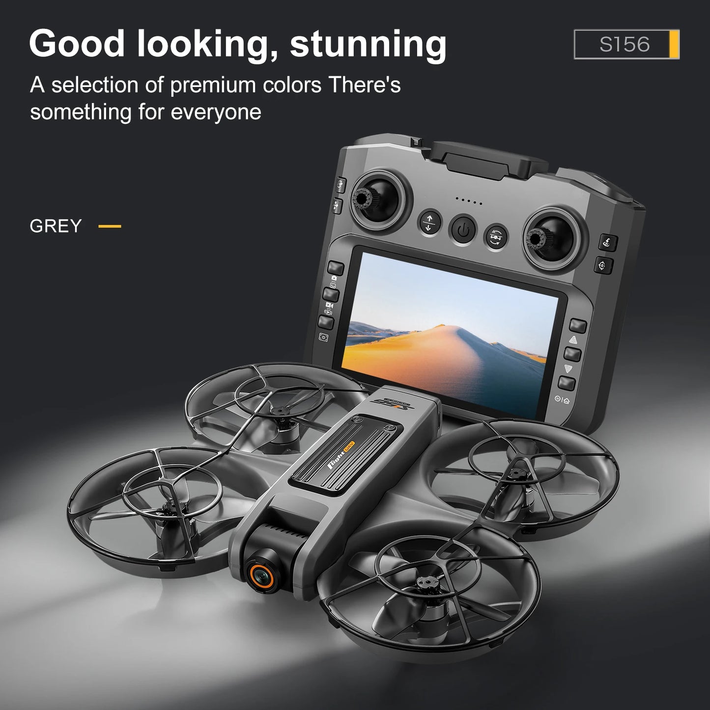 Drone with Camera 4K HD Video Stable Hover 180° Adjustable Lens 3D Flip RC Drones FPV Brushless Optical Flow Quadcopter UAV