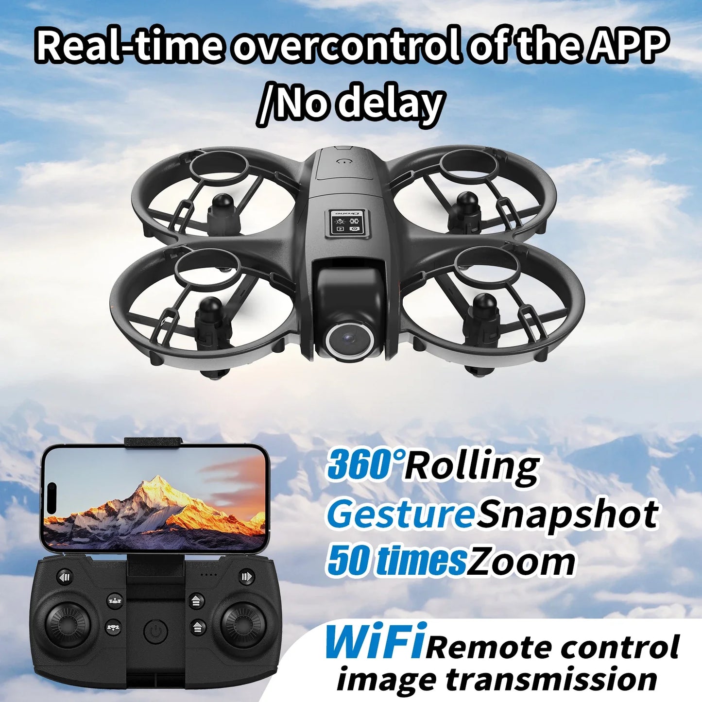 Xiaomi Dual Camera Drone YL3 Aerial Photography Aircraft 5G WIFI Brushless Motor Remote Control Optical Flow Hover Aircraft Gift