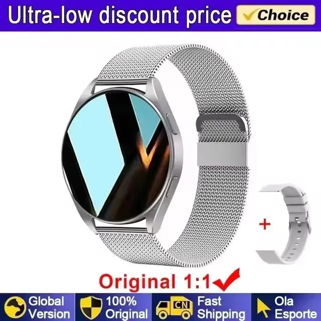 Smartwatch Women Watch 6 Health Monitoring Watch Waterproof Voice Assistant Bluetooth Call Smart Watch 2025 New