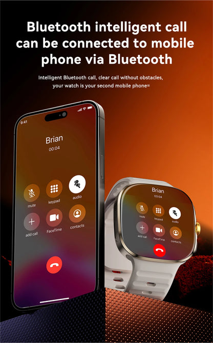 5G/4G Full Network Smart Watch 2.40 inch Big Screen HD Video Call 8GB+128GB RAM 2100mAh Google Play WIFI GPS Sim Card Smartwatch