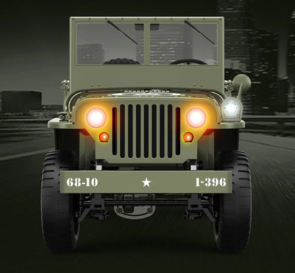 JJRC C8815 RC Car 1/10 WILLYS 1941 4WD RTR RC Crawler 2.4G Remote Control Car Off-road Climbing Military RC Truck Toys Gift