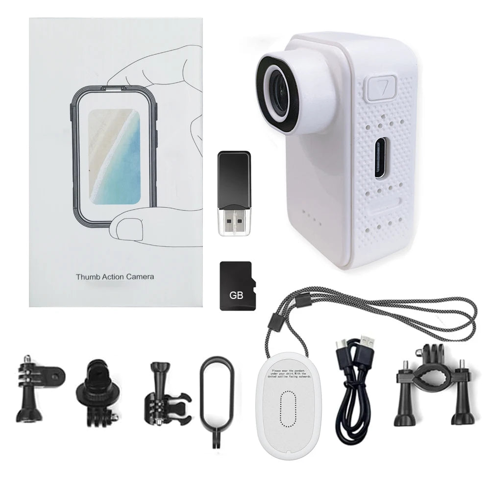 New 1080P Sport Camera FHD With Long Battery Life Video Thumb Camera Sport Action Camerahelmet Motorcycles Cam