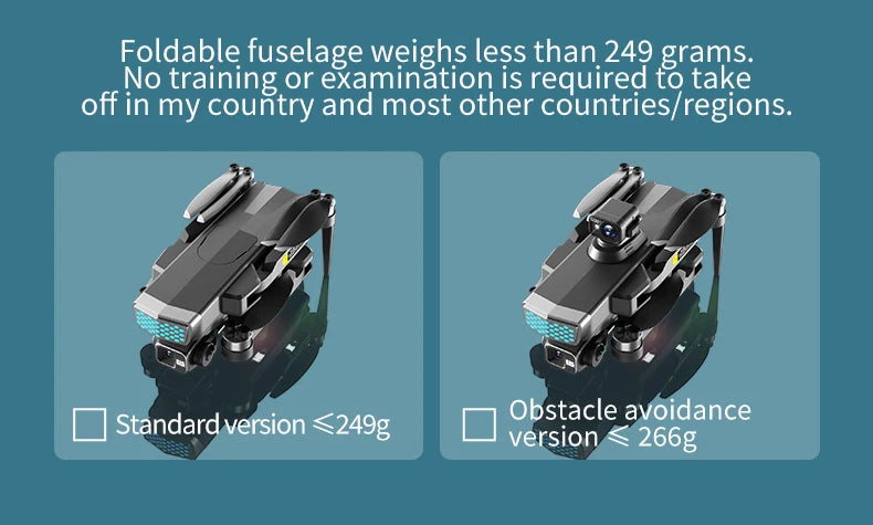 KAI TWO RC Professional Drone 8K HD Dual lens Camera 360°Obstacle avoidance Brushless With screen Three-axis aircraft Drone Toys