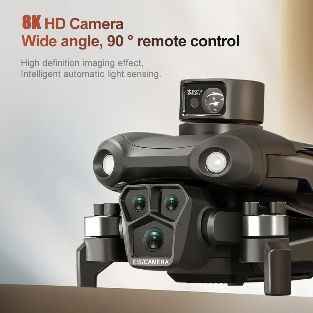 Professional GPS Drone 2025 U33 U99 with 8K Camera 360 Laser Obstacle Avoiding Touch Screen Brushless Motor FPV 5G RC Dron Toys