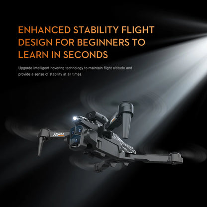 K10 MAX Drone Carbon Fibre Professional 8K HD Three Camera Obstacle Avoid Aerial Photography Optical Flow Brushless Quadrotor