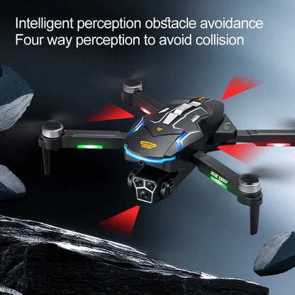S2 Drone 8k Professional Hd Dual Camera Obstacle Avoidance Foldable Quadcopter Drone With Screen Remote Control New