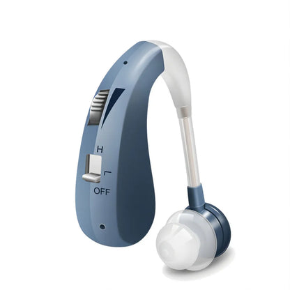 Ear-Hook Charging Earphones Comfort Enhanced Hear Rechargeable Noise-Canceling Clear Audio ComfortFit Earbuds For Senior Adults