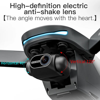 LYZRC L200 PRO MAX Camera Drone 4K Professional 2-Axis PTZ GPS Dron Brushless 360 Obstacle Avoidance 5G WIFI Foldable Quadcopter