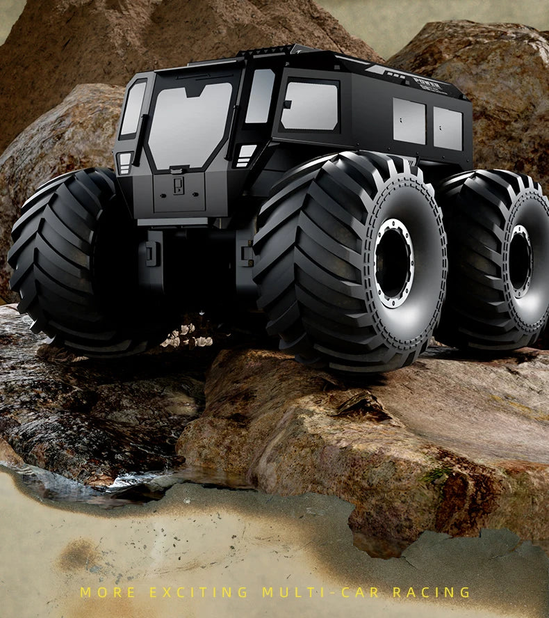 NEW RC Cars 4WD All Terrain Cross Country Car RC Water Land Amphibious 2.4G Toy Drift Racing Remote Control Car Kids Gift